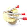 18 piezas tubo de aguja de plástico multiespecificación tubo de aguja en barril aguja para acolchar aguja para bordar traje aguja para coser ropa