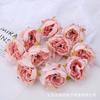Flores Artificiales para Celebraciones de Boda, Cabezas de Rosa Retro Estilo Europeo, Materiales DIY, Flores Falsas con Tacto de Alta Gama y Realista para Arreglo de Escenas