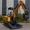 Exportar fabricante brasileño de excavadoras de orugas excavadora de relleno de perforación en espiral para jardines municipales trituradora de pavimento