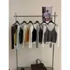 SUSAN outono precoce novo conjunto de duas peças de malha simples estilo coreano com gola redonda e manga longa + colete camisola 5396s