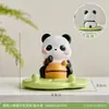 Soporte para Teléfono Móvil Buda Panda Lindo Creativo Adornos Pequeños de Escritorio Estación de Trabajo Oficina Adornos de Descompresión Pequeños Regalos