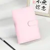 Papelería Transfronteriza Desmontable A5 Macarrón Cubierta para Cuaderno de Hojas Sueltas Pu 6 Agujeros Planificador de Cuaderno de Hojas Sueltas con Hebilla Magnética