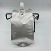 Bolsa para Yogur de 220ml Bolsa con Boquilla para Leche Líquida Bolsa Autosoportante con Boquilla de Papel de Aluminio Bolsa de Pie de Papel de Aluminio Bolsa para Leche de Soja