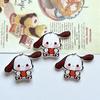 Nuevo acrílico sanrio parchia dog accesorios diy accesorios para el cabello de niños material para broche de ropa