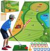 Juego de golf informal Juego de golf informal Tapete de bateo de golf Tapete de juego