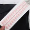 Selección de Amazon de uñas postizas cortas de color sólido, color degradado, efecto iluminador, estilo simple, uñas postizas para niñas