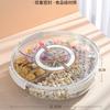 Fruta Deshidratada Plato Giratorio de Frutas Sala de Estar Mesa de Centro Dividida Semillas de Melón Caja de Dulces de Nueces Snacks Divididos Malla Múltiple Cinco Mallas Deshidratado