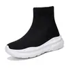 Zapatos Deportivos de Invierno con Forro Polar Añadido, Nuevos Zapatos Casuales Deportivos Transpirables de Punto Volador sin Cordones para Mujer, Cruzados para Exteriores