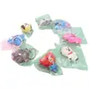 Comercio Exterior Venta Caliente Corea del Sur Dibujos Animados PVC Goma Suave Llavero Colgante para Bolsa DIY Regalo Creativo Fábrica Venta al por Mayor