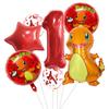 Globo de Película de Aluminio de Bola de Elfo de Pikachu de Dibujos Animados Pokemon GO Pokemon Set de Globos de Pokemon