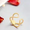 Nafuge joyería de plata al por mayor moda simple anillo de plata de ley 925 con perla natural de agua dulce anillo abierto chapado en oro