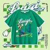 Camiseta de Manga Corta para Niño New Mario Transfronteriza Verano 2026 Nueva de Algodón Ropa de Verano para Niños Top Fino de Media Manga Moderno