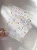 Yitu Formiga Alívio Linha Expressão Adesivo para Unha Arte Simples Colorido Fofo Desenho Animado Adesivo Decorativo Yt3764