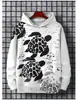 Sudadera con capucha estampada digitalmente de anime para hombre 24 Pullover con capucha transfronterizo Suelta europea y americana Informal y versátil para hombre