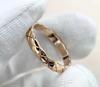 Anel Acolchoado Coco para Homens e Mulheres, Versão Seiko Banhado a Ouro Rosa 18K, Cheio de Diamantes, Versão Larga e Estreita com Diamantes, Anéis Empilháveis para Casal