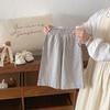 Pantalones de Lino y Algodón a Rayas Verticales de Pierna Ancha para Niños de Primavera y Verano, Pantalones Casuales Sueltos de Pierna Recta para Niños y Niñas, Pantalones Largos para Exteriores