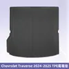 Adecuado para Chevrolet Traverse 2024-2025 Alfombrillas y Alfombrilla de Maletero de Material 3D para Todo Clima Tpe