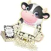 Moldura de Foto de Vaca em Acrílico para Novo Produto Transfronteiriço Livro de Convidados Borboleta Livro de Convidados Festa Moldura de Foto de Bebê Ornamentos Decorativos