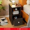 Mesa de cabeceira de grande capacidade simples simples multi-funcional Armário de cabeceira do quarto de armazenamento Armário de armazenamento simples rack de armazenamento