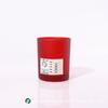 Vaso de vela colorido bendecido, taza de aromaterapia para interiores, adornos de decoración de escritorio, candelabro de vidrio simple, cristalería
