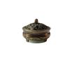 Novo dragão e fênix liga de cobre incenso queimador queimador quadrado incenso inserir antigo incenso de cobre linha queimador incenso bobina queimador ornamentos de escritório