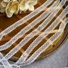 Encaje de Malla con Diente de Perro y Puntos Polka Doble Cara de 1.5-2 cm de Ancho Accesorios Decoración DIY Ropa de Bebé Diadema