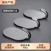Ganchos adhesivos fuertes, no requieren taladro, aptos para cocina y baño, se pueden fijar en paredes detrás de puertas, sin dejar marcas, y están hechos de acero inoxidable para uso pesado