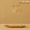 Porta-Velas Giratório, Vela Perfumada, Lanterna Giratória Romântica, Moinho de Vento Estilo Europeu Ornamento Criativo, Presente de Aniversário e Casamento
