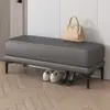 Banqueta de Cambio de Zapatos de Lujo Ligero Banco para Puerta de Casa Taburete para Ponerse Zapatos Moderno Sencillo Vestidor Taburete Bajo Taburete al Pie de la Cama