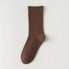 Calcetines blancos sin costuras de confinamiento para mujer, calcetines hasta media pantorrilla de algodón puro para primavera y otoño, calcetines negros de verano tipo calcetines de felpa estilo ballet