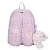 Mochila con Lunares Frescos y Lindos, Orejas de Conejo en Forma de Corazón, Nuevo Estilo Verano 2026, Adorable Bolso Escolar Lolita para Estudiantes de Primaria y Secundaria
