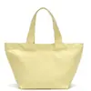 Bolsa Tote de Lona de Color Sólido de Gama Alta, Bolso Pequeño de Hombro, Bolsa de Compras, Bolso Portátil Casual para Picnic, Bolsa para el Almuerzo, Personalización de Fábrica