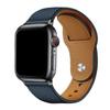 Pulseira de Couro Genuíno Camada Superior Estilo Business Retrô para Apple Watch S12 iWatch S11 Fivela