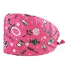 Gorro de Trabajo para Clínica Transfronteriza, Gorro Quirúrgico de Copa Redonda, Gorro sin Visera para Personal Médico, Gorro con Amarre Trasero, Gorro Protector