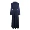Atacado transfronteiriço roupas femininas mais vendidas design de moda estilo casual vestido de manga comprida que afina a cintura HBZW800328