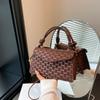 Bolso Nuevo de Diseño Coreano 2025, Bolso Cruzado Retro Cuadrado Pequeño de Moda y Texturizado, Bolso de Hombro Simple y Elegante para Niña Tendencia