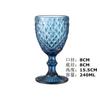 Venta al por mayor de fábrica Copa de vino de vidrio coloreado de estilo nórdico europeo Copa gruesa Copa de vino vintage Juego de vino de comercio exterior