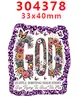 Acessórios de Acrílico Desenho Animado com Glitter Transfronteiriço Acessórios para Joias DIY de Resina Patch Grampo de Cabelo Grampo de Cabelo Gt-Z-216966
