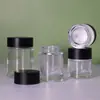 Botella de Vidrio Transparente para Crema de 20g Botella de Crema Facial de 50g Botella Sellada para Crema de Ojos Botella Portátil para Maquillaje y Productos de Cuidado de la Piel