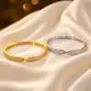 Artículo popular de comercio exterior: Pulsera Retorcida Central de Circonita Cúbica Completa para Mujer, Adecuada para el Trabajo y Citas, Joyería de Estilo Sencillo, Regalo de Aniversario