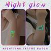 Pegatinas de Tatuaje Coloridas Luminous Volcano para Cubrir Cicatrices para Mujeres Dinosaurio de Gama Alta Impermeables de Larga Duración Pegatinas de Tatuaje Coloridas