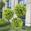 3 bolas da sorte grandes, flores artificiais, flores artificiais para decoração de casamento e casa, atacado