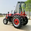 Tractor Wannianhong 504 Tracción en las Cuatro Ruedas Agrícola Diésel Máquina Sembradora y Fertilzadora Tractor Pequeño de Cuatro Ruedas Ruide 504