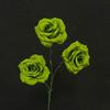 3 Estrellas y Luna Rosa Flor de Simulación Arreglo Auditorio Boda Cascada de Rosas Paisaje Arreglo de Flores Falsas Accesorios para Sesión de Fotos de Flores