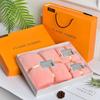 Toalla de baño de vellón coral, tres piezas, regalo de empresa, logotipo, regalo de inauguración, juego de toallas de baño, caja, regalo de mano, Amazon