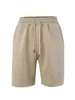 Pantalones Cortos Deportivos Casuales Sueltos de Color Sólido Jacquard con Cordón para Hombre de Cinco Puntos Amazon Verano Comercio Exterior Nuevos