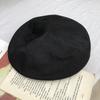 Boina de verano estilo japonés, de lino fino, para niños, primavera y verano, estilo británico, vintage, octogonal, gorra de pintor a juego.