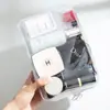 Bolsa de Cosméticos Impermeable Personalizada, Bolsa de Almacenamiento Multifuncional, Neceser Portátil de Viaje, Bolsa de Almacenamiento de Cosméticos de PVC de Alta Gama
