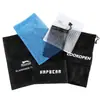 Bolsa de almacenamiento de malla de nailon al por mayor de fábrica, bolsa con cordón de poliéster, bolsa de malla negra, bolsa de malla con cordón para juguetes