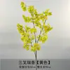 Novas flores artificiais amarelas para casamentos, arranjos florais no atacado, adereços de fotografia, decorações para salões de casamento, buquês e ornamentos de flores artificiais